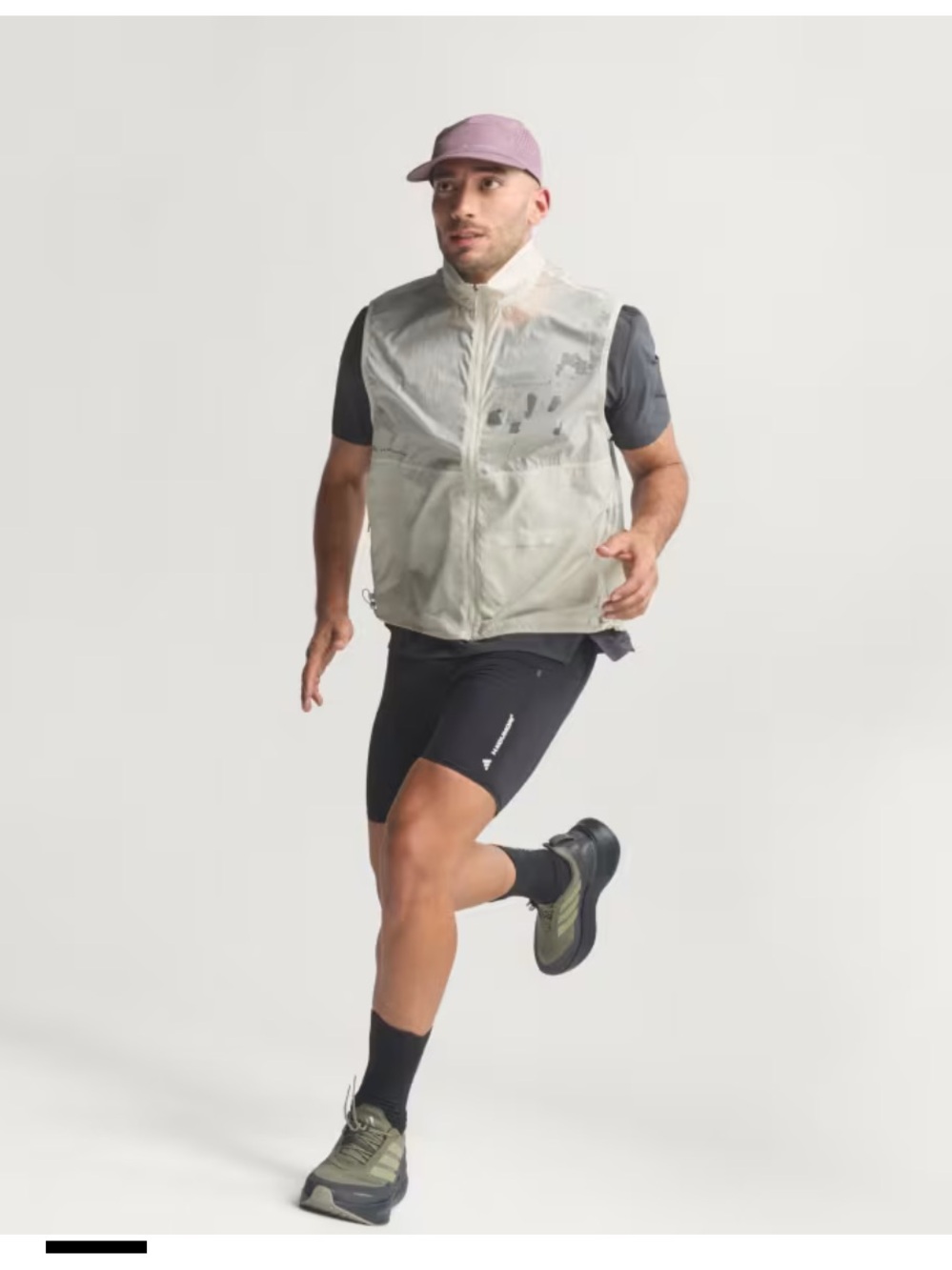 Adidas running vest collab